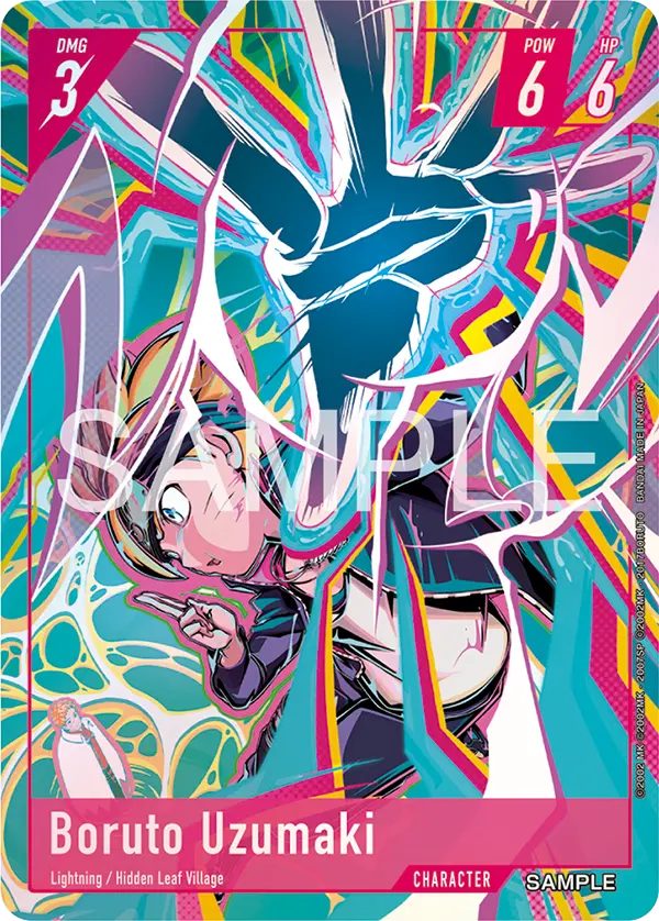 Boruto Uzumaki - Naruto TCG character card