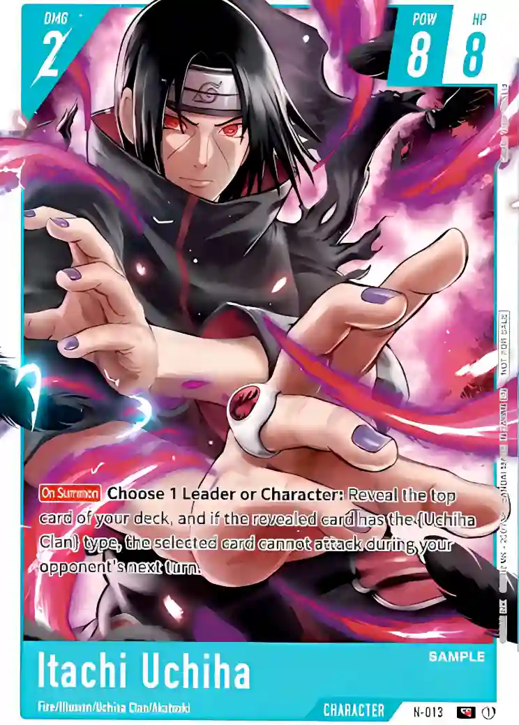 Itachi Uchiha - Naruto TCG character card