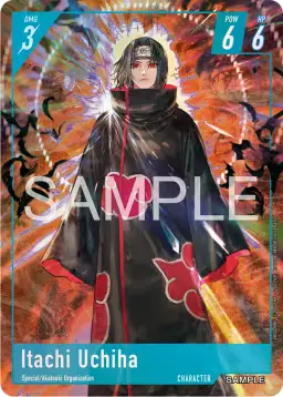 Itachi Uchiha - Naruto TCG character card