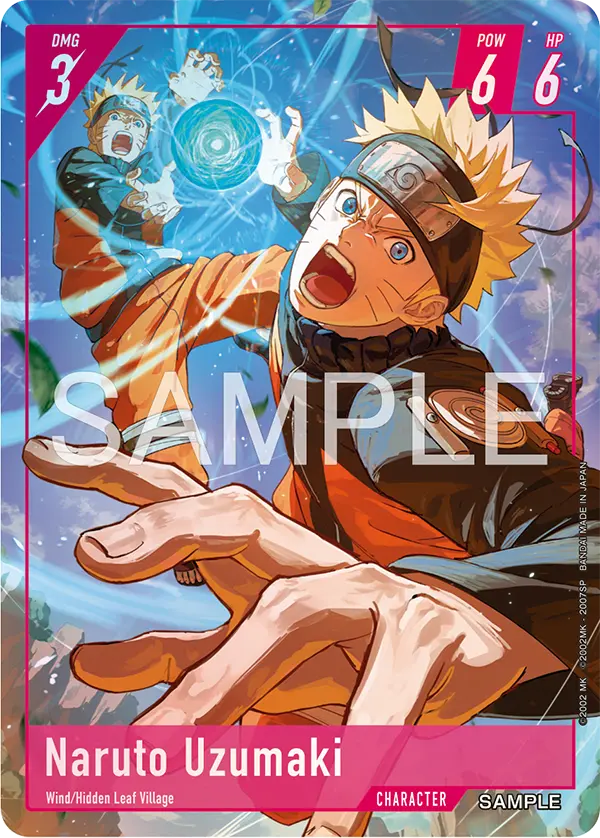 Naruto Uzumaki - Naruto TCG character card
