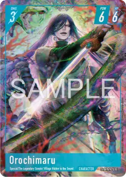 Orochimaru - Naruto TCG character card