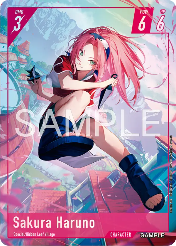 Sakura Haruno - Naruto TCG character card