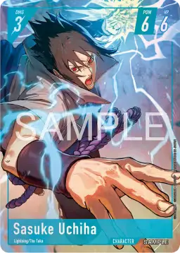 Sasuke Uchiha - Naruto TCG character card